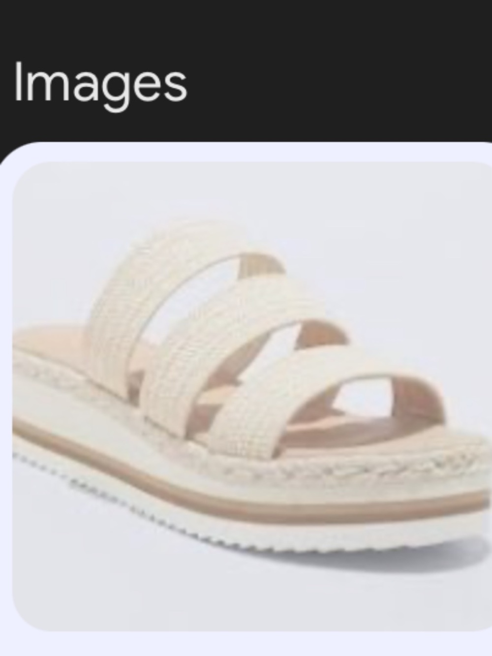 Universal Thread women's Florence sporty espadrille platform sandals 8